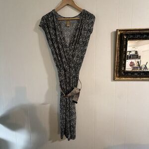 Miss Tina By Tina Knowles Dress Womens Size Medium - 8 Vintage Belted